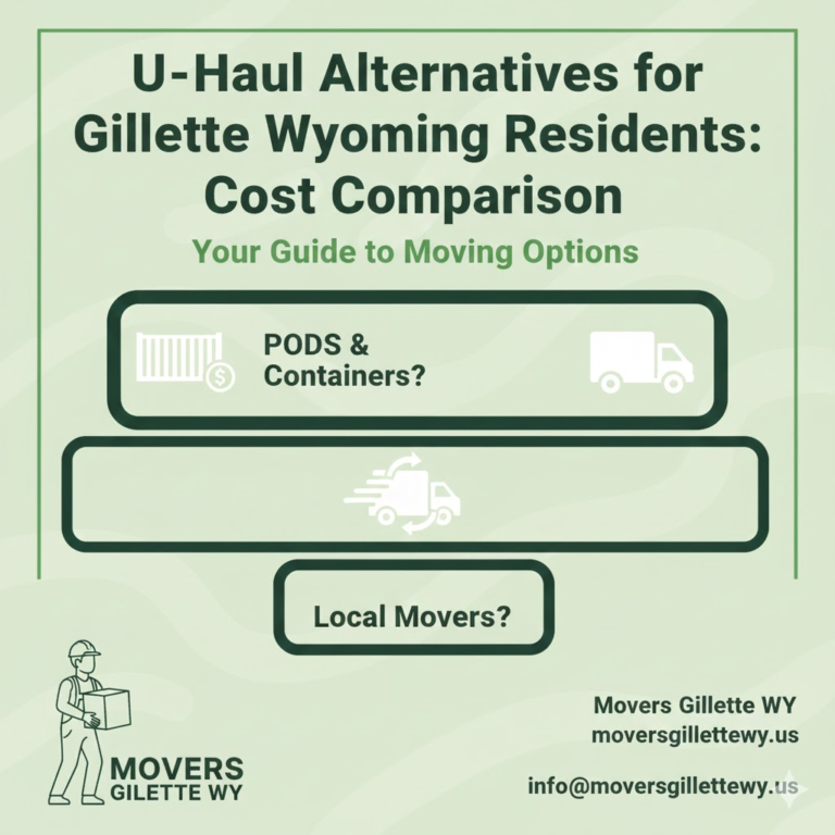 U-Haul Alternatives for Gillette Wyoming Residents: Cost Comparison