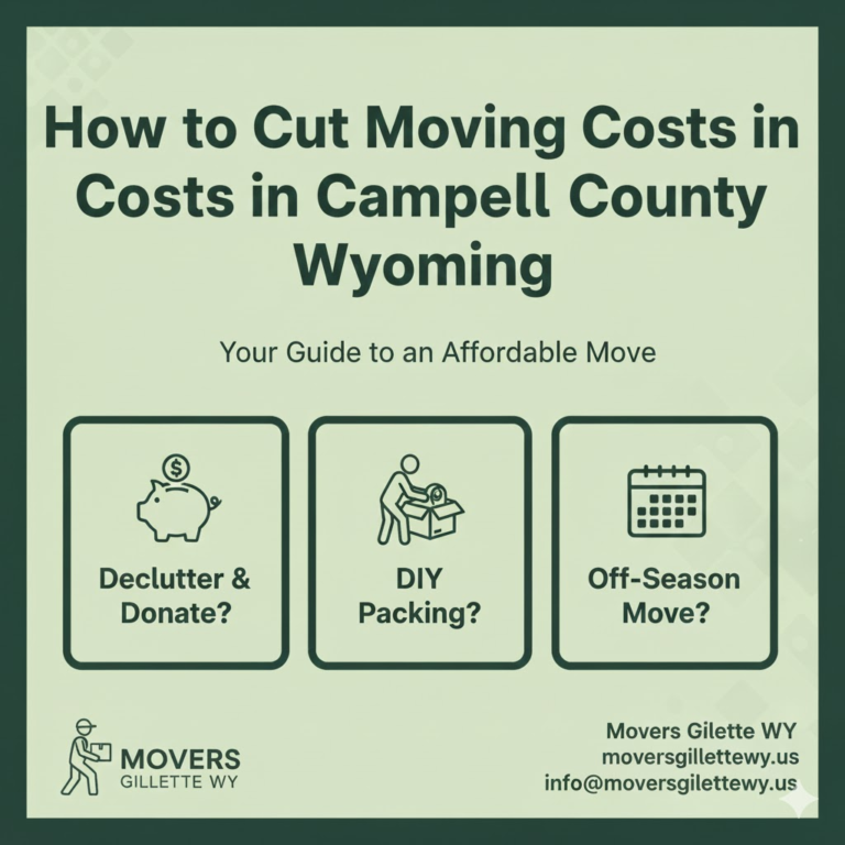 How to Cut Moving Costs in Campbell County Wyoming