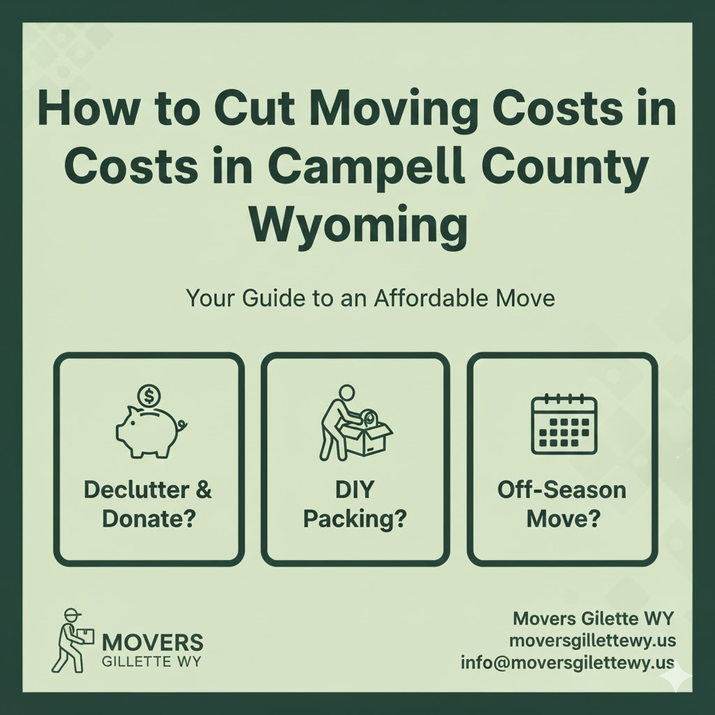 How to Cut Moving Costs in Campbell County Wyoming